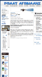 Mobile Screenshot of praat-afrikaans.co.za